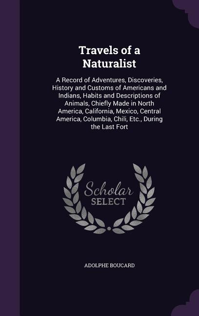 Front cover_Travels of a Naturalist