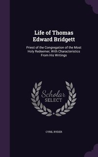 Front cover_Life of Thomas Edward Bridgett