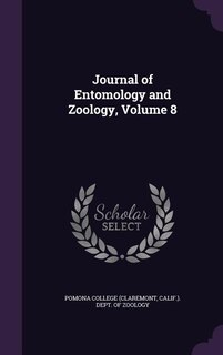 Journal of Entomology and Zoology, Volume 8