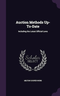 Front cover_Auction Methods Up-To-Date