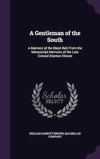 Front cover_A Gentleman of the South