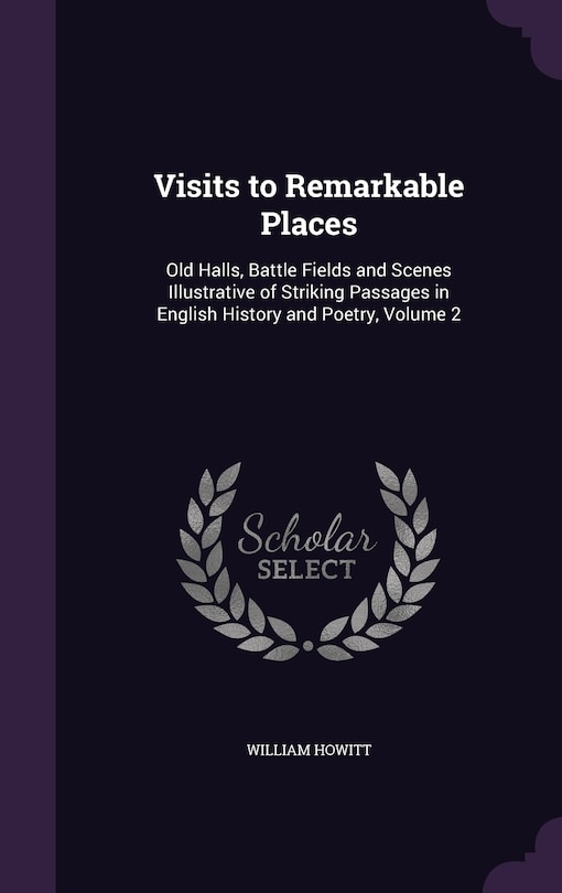 Couverture_Visits to Remarkable Places