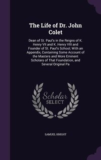 Couverture_The Life of Dr. John Colet