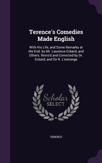 Front cover_Terence's Comedies Made English