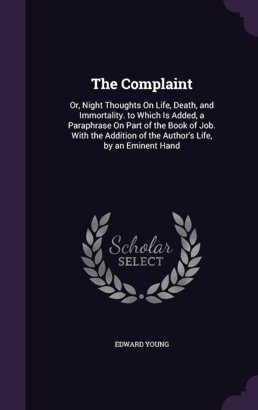 Front cover_The Complaint