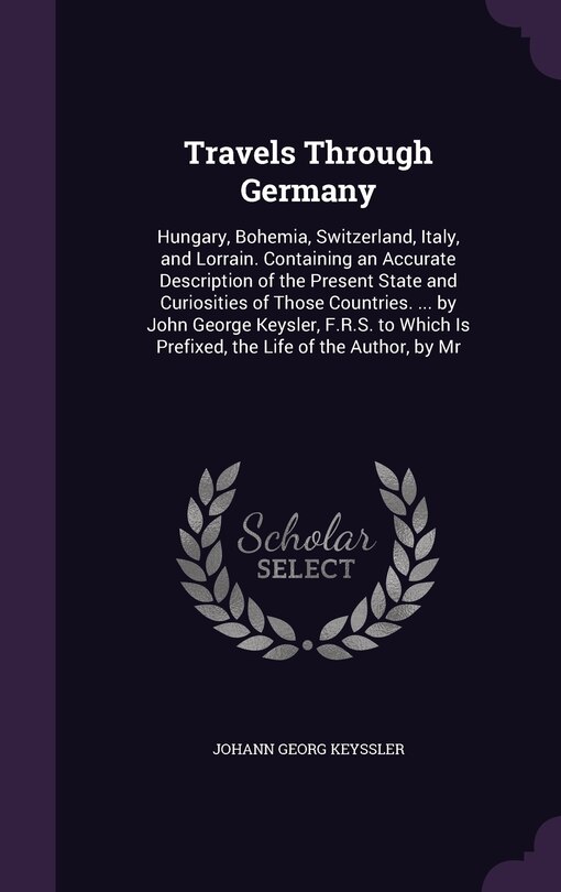 Couverture_Travels Through Germany