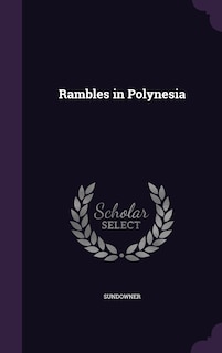 Front cover_Rambles in Polynesia