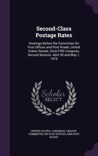Front cover_Second-Class Postage Rates