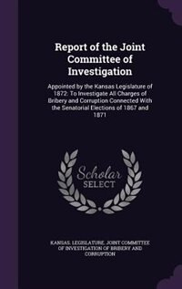 Front cover_Report of the Joint Committee of Investigation