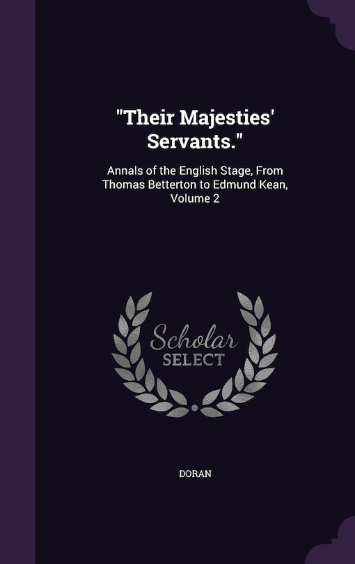 Front cover_Their Majesties' Servants.