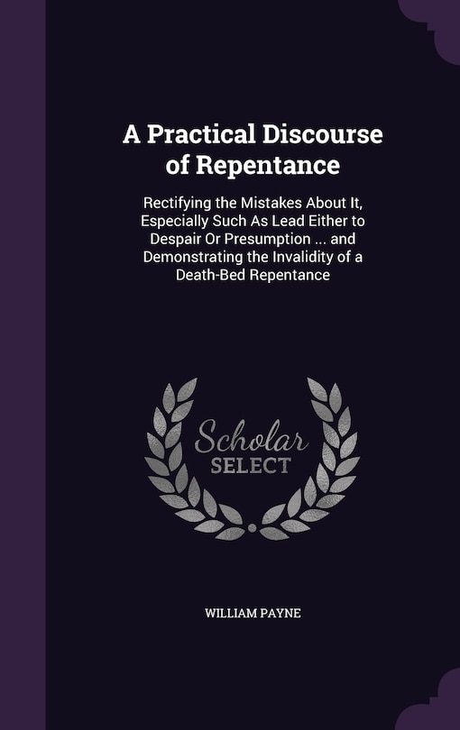 Front cover_A Practical Discourse of Repentance