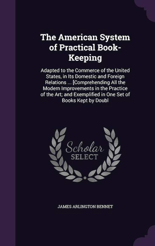 Couverture_The American System of Practical Book-Keeping