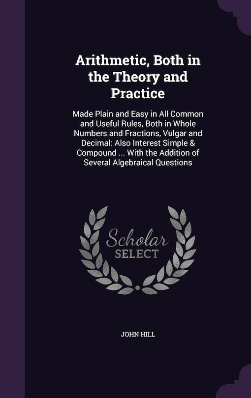 Front cover_Arithmetic, Both in the Theory and Practice