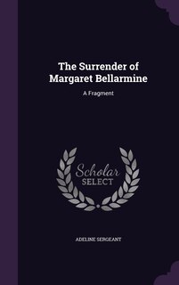 Front cover_The Surrender of Margaret Bellarmine