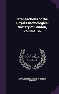 Transactions of the Royal Entomological Society of London, Volume 122