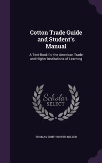 Front cover_Cotton Trade Guide and Student's Manual