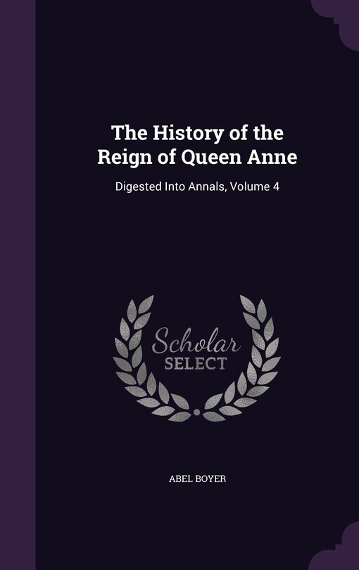 Couverture_The History of the Reign of Queen Anne