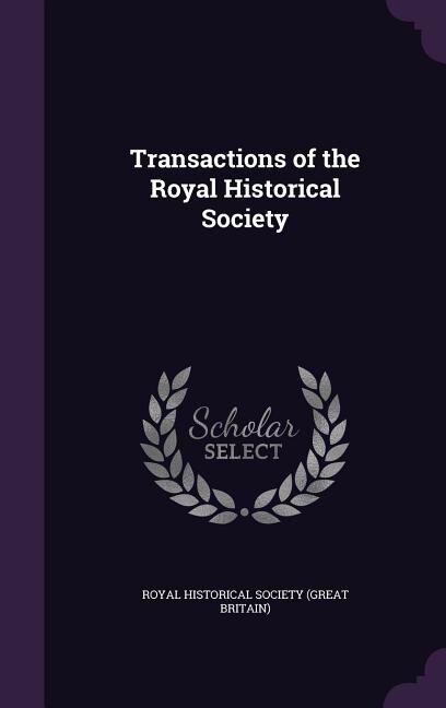 Front cover_Transactions of the Royal Historical Society