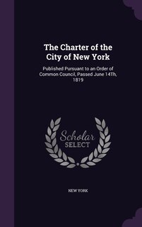 Front cover_The Charter of the City of New York
