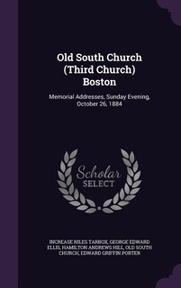 Front cover_Old South Church (Third Church) Boston
