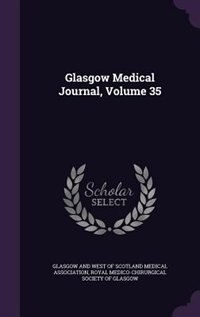 Couverture_Glasgow Medical Journal, Volume 35