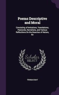 Front cover_Poems Descriptive and Moral