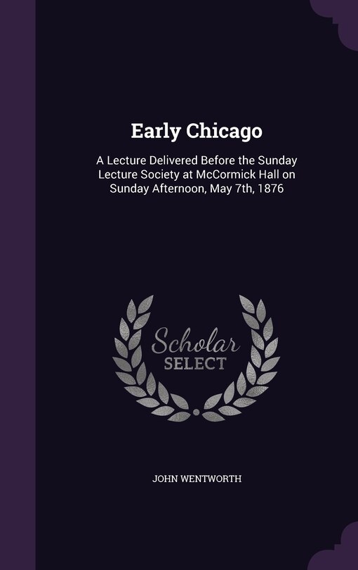 Front cover_Early Chicago