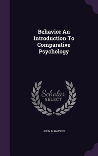 Couverture_Behavior An Introduction To Comparative Psychology