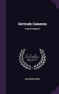Couverture_Gertrude Cameron