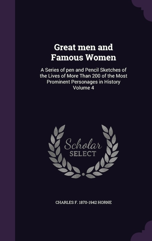 Couverture_Great men and Famous Women