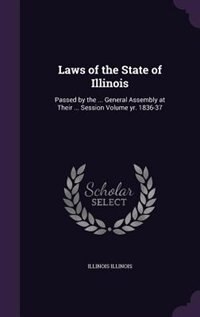 Front cover_Laws of the State of Illinois
