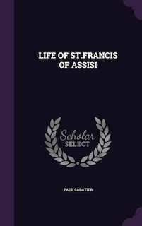 Front cover_LIFE OF ST.FRANCIS OF ASSISI
