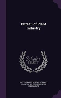 Couverture_Bureau of Plant Industry