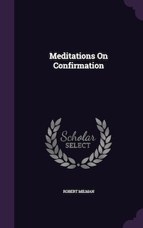 Front cover_Meditations On Confirmation