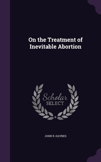 Front cover_On the Treatment of Inevitable Abortion