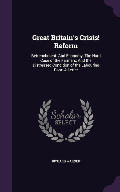 Front cover_Great Britain's Crisis! Reform