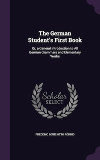 Front cover_The German Student's First Book