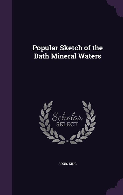 Front cover_Popular Sketch of the Bath Mineral Waters