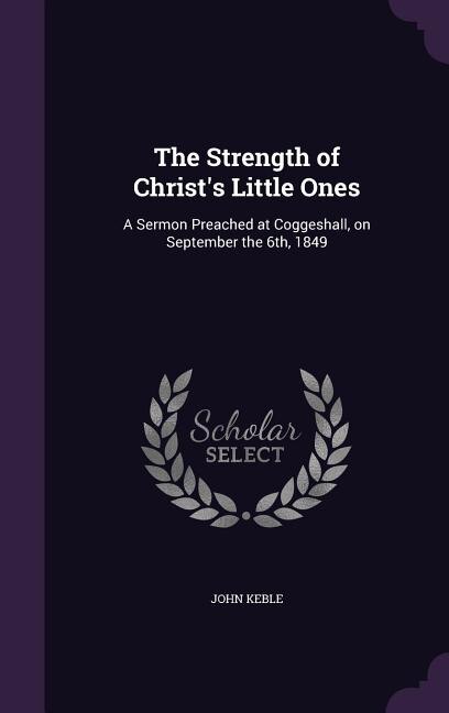 Couverture_The Strength of Christ's Little Ones
