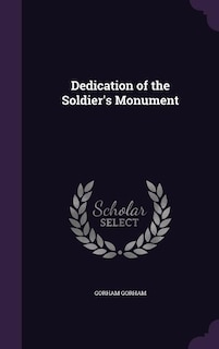 Front cover_Dedication of the Soldier's Monument