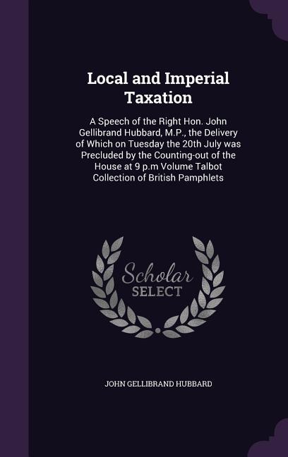 Front cover_Local and Imperial Taxation
