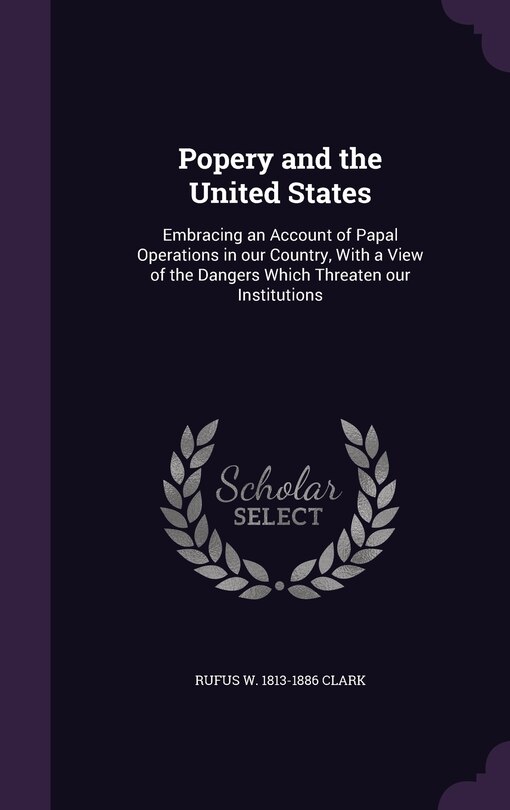 Couverture_Popery and the United States