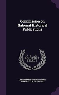 Front cover_Commission on National Historical Publications