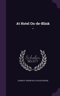 Front cover_At Hotel On-de-Blink ..