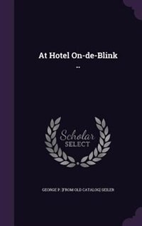Front cover_At Hotel On-de-Blink ..