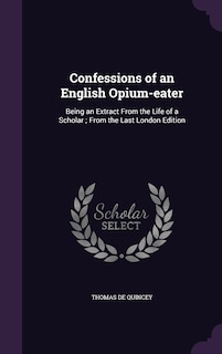 Couverture_Confessions of an English Opium-eater