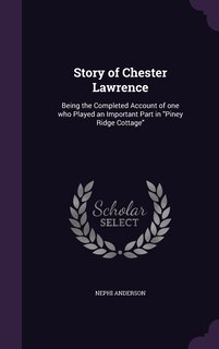 Front cover_Story of Chester Lawrence