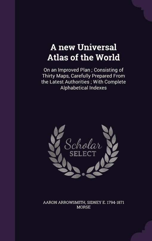 Front cover_A new Universal Atlas of the World