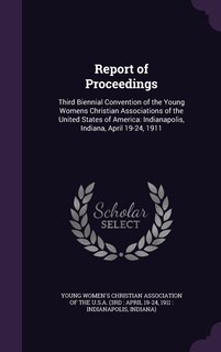 Couverture_Report of Proceedings