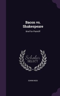 Front cover_Bacon vs. Shakespeare